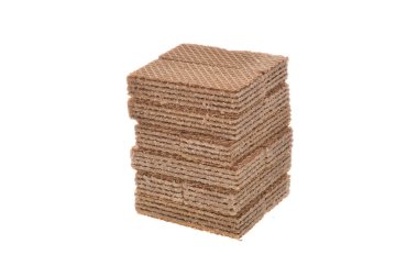 Beyaz arkaplanda izole edilmiş çerezler