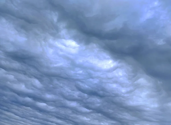 Хмари Небі Сфотографовані Крупним Планом — стокове фото