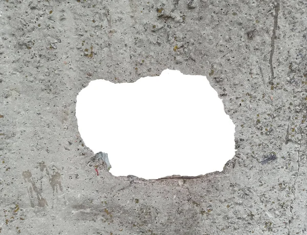 Hole Fence Isolated White Background — Stock Photo, Image