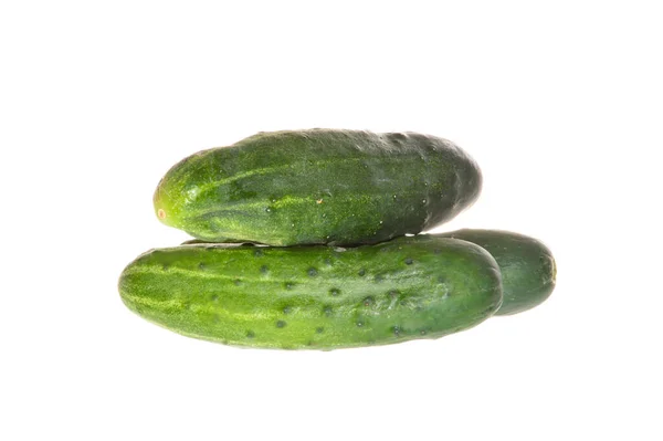 Cucumber Isolated White Background — Stock Photo, Image