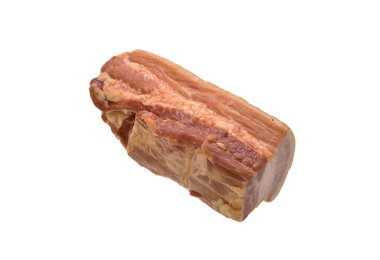 izole üzerinde beyaz arka plan domuz yağı