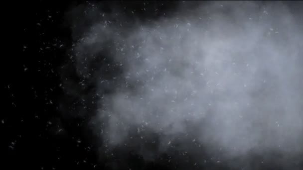 Kouřový oblak pozadí — Stock video