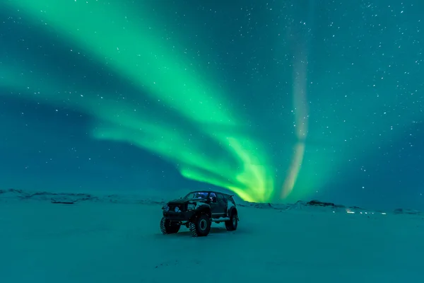 İzlanda 'nın kuzey ışıkları — Stok fotoğraf