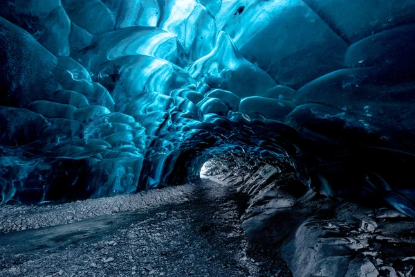 Isgrotta på Island — Stockfoto