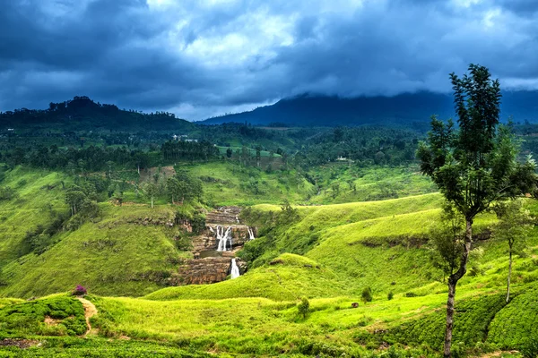 Bela paisagem no Sri Lanka — Fotografia de Stock