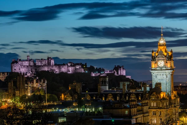 Edinburgh castle and Cityscape Stock Picture
