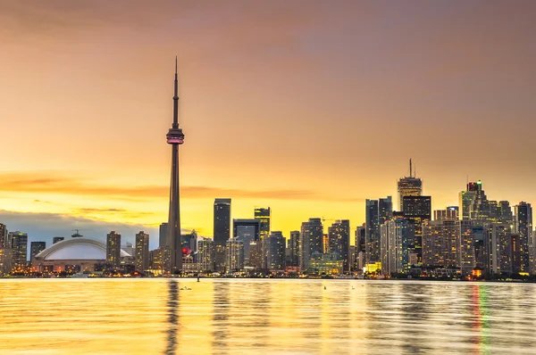 Toronto skyline, kanada — Stockfoto