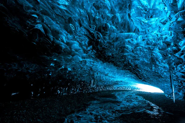 Cueva de hielo en Islandia — Foto de Stock