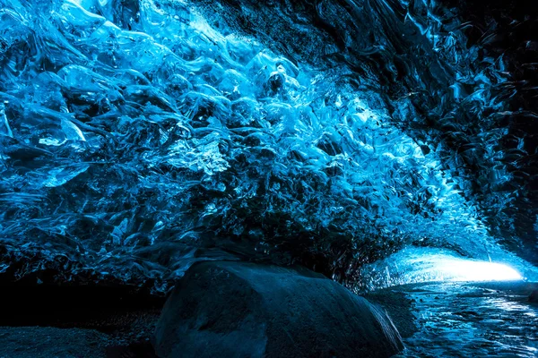 Eishöhle in Island — Stockfoto