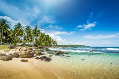 güzel bir plaj sri Lanka