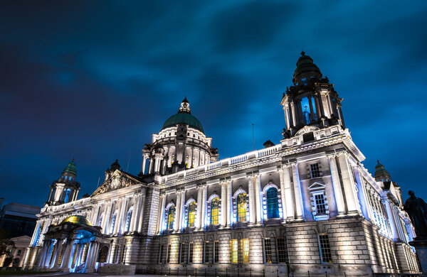 city hall of Belfast