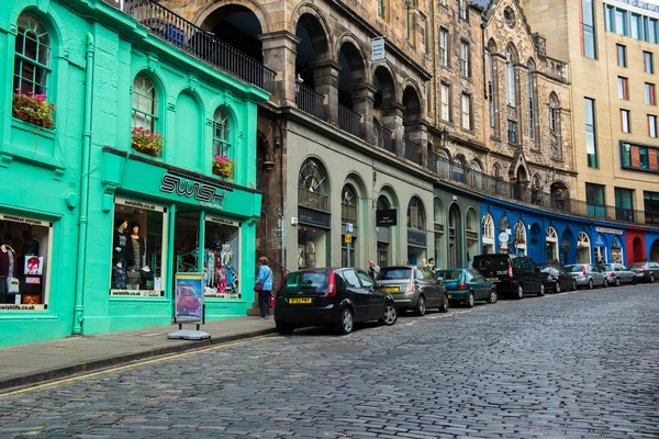 Uitzicht op de stad van Edinburgh — Stockfoto