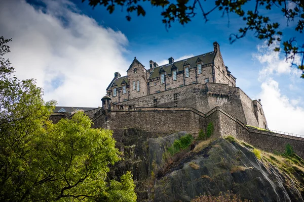 Kasteel van Edinburgh, Schotland — Stockfoto