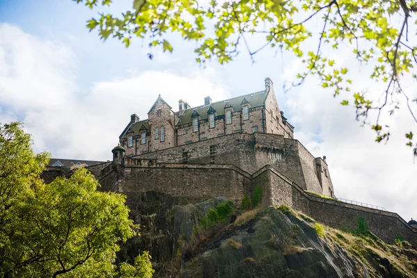 Kasteel van Edinburgh, Schotland — Stockfoto