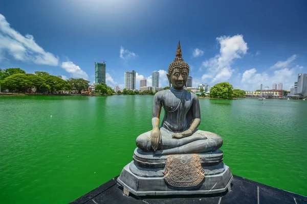 Chrám v Colombo, Srí Lanka — Stock fotografie