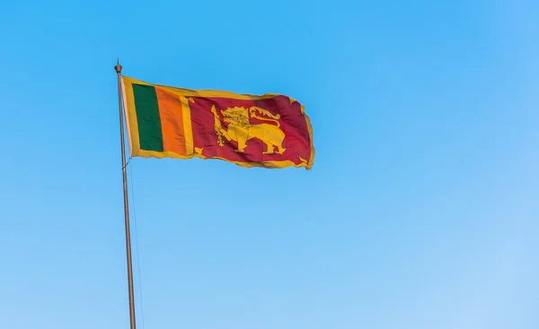 Флаг Шри-Ланки — стоковое фото
