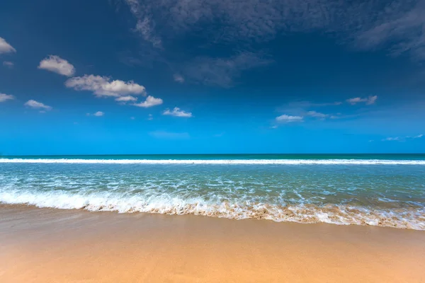 Krajina pláže na Srí Lance — Stock fotografie