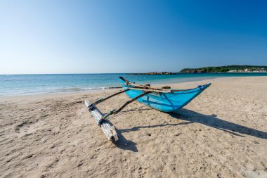 Geleneksel balıkçı teknesi Beach
