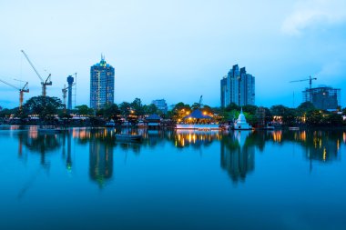 Colombo manzarası, gece