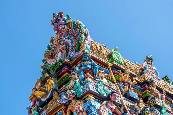 Belas estátuas no templo — Fotografia de Stock