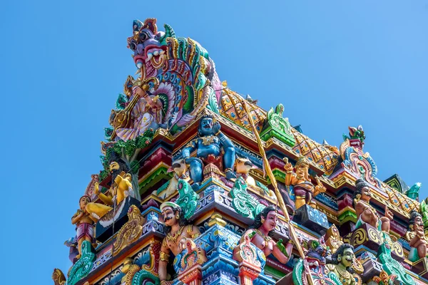 Belas estátuas no templo — Fotografia de Stock