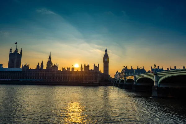Il Palazzo di Westminster, Big Ben — Foto Stock