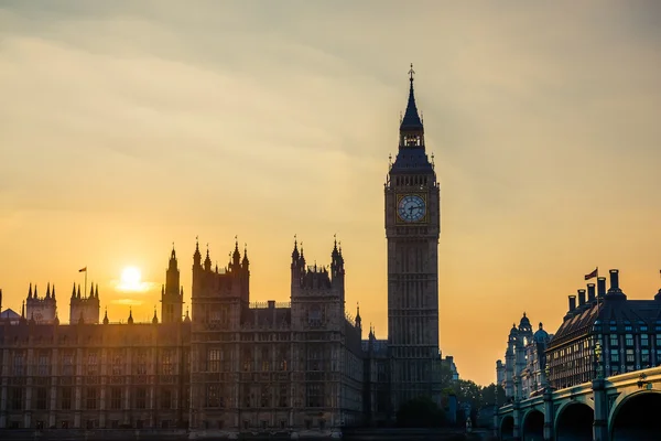 Palatul Westminster, Big Ben — Fotografie, imagine de stoc