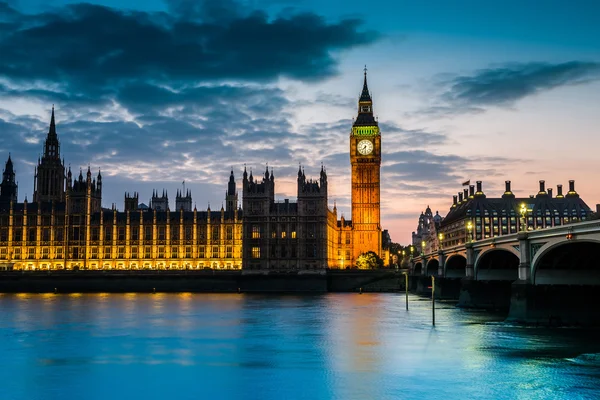 A Palace of Westminster, Big Ben — Stock Fotó