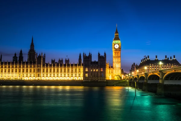 Pałac Westminsterski, Big Ben — Zdjęcie stockowe
