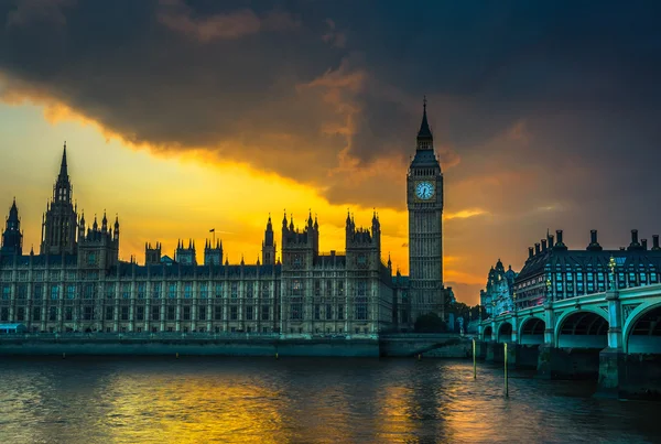 Istana Westminster, Big Ben — Stok Foto