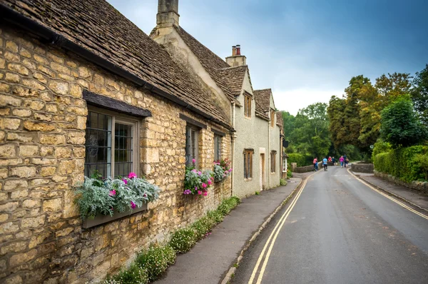 Cotswold village of Castle Combe — Stock Photo, Image