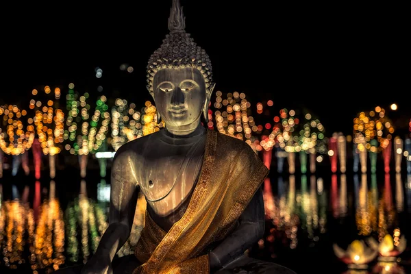 Gangaramaya Buddhist temple — Stock Photo, Image