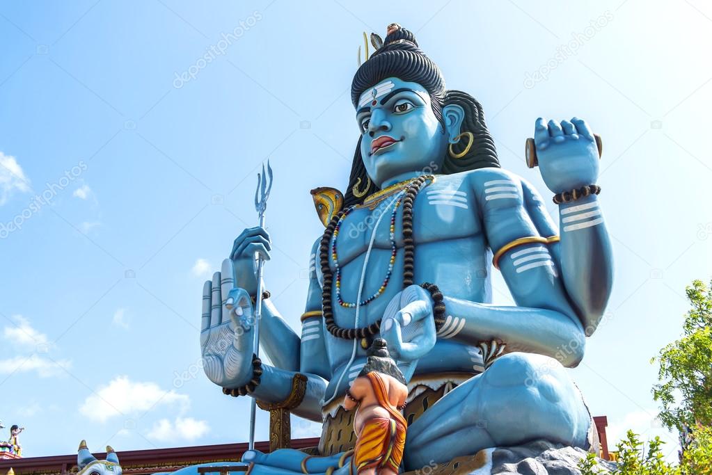 Statue of Shiva god