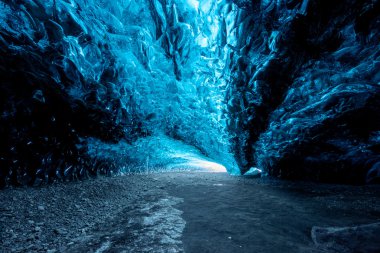 İzlanda'daki buz Mağarası