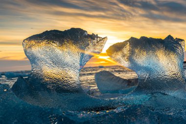 Jokulsarlon buz beach