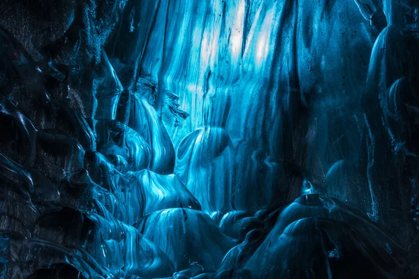 Caverna de gelo na Islândia — Fotografia de Stock