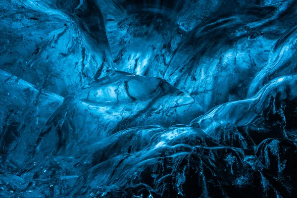 Grotta di ghiaccio in Islanda — Foto Stock