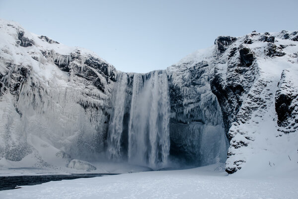 Skogafoss waterfall in Iceland