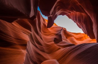 Antelope canyon in Grand canyon clipart