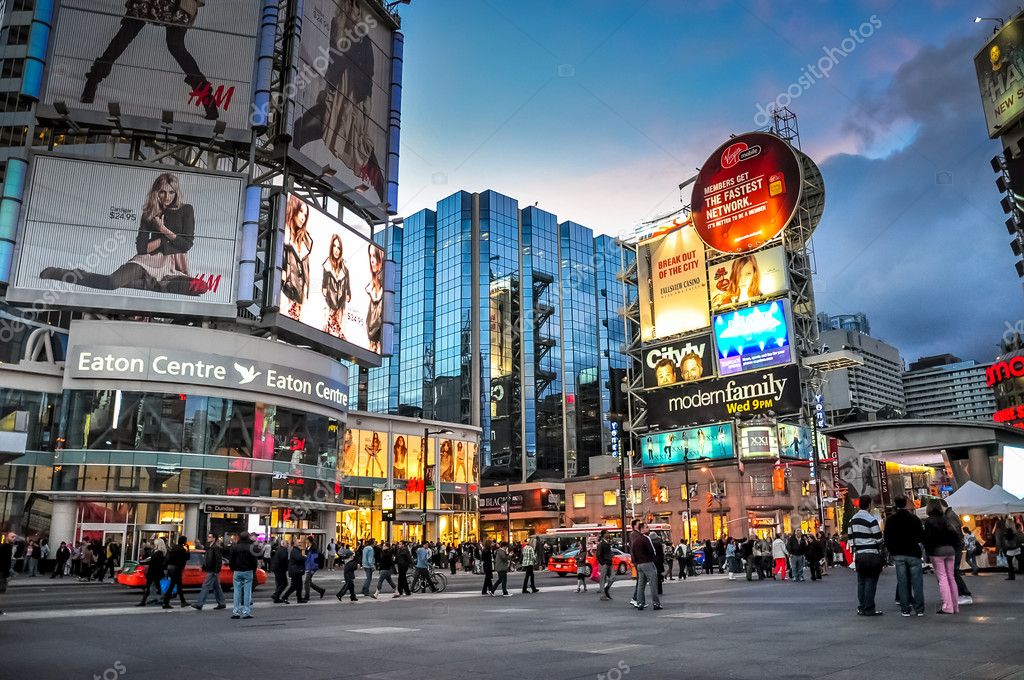 YongeDundas Square Stock Editorial Photo © surangastock 78096968