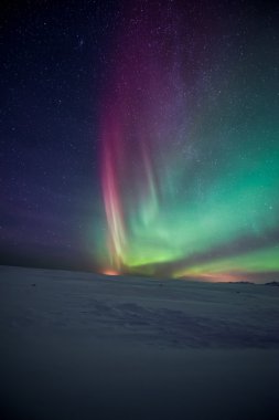 İzlanda 'nın kuzey ışıkları