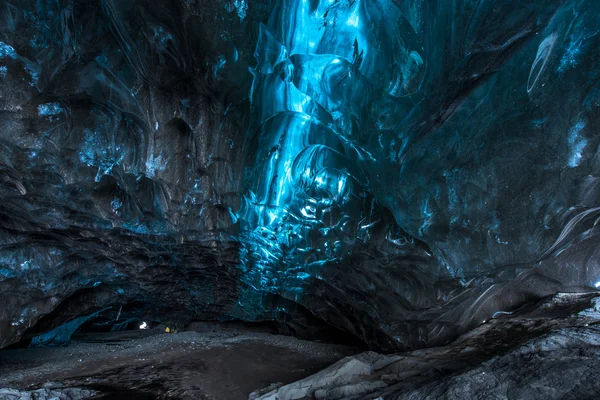 Jaskinia lodowa w Islandii — Zdjęcie stockowe