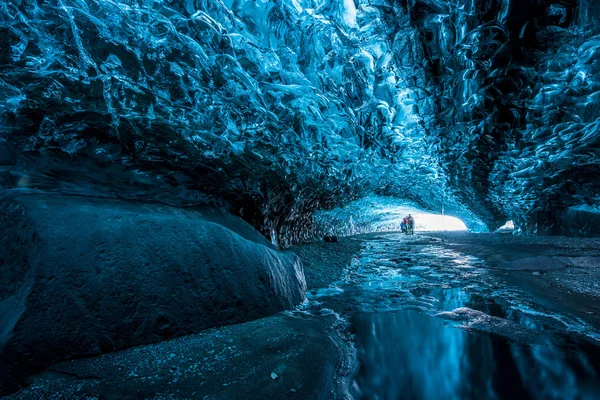 Grotte de glace en Islande — Photo