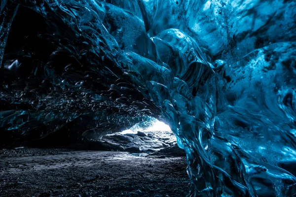 Caverna de gelo na Islândia — Fotografia de Stock