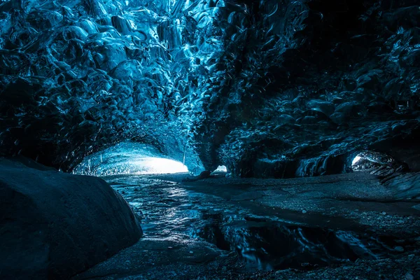 Isgrotta på Island — Stockfoto