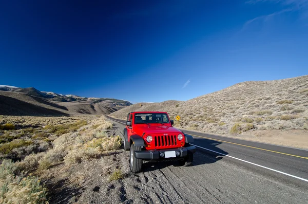 Jeep Wrangler в Каліфорнії — стокове фото