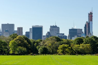 manhattan Merkez park görünümüne