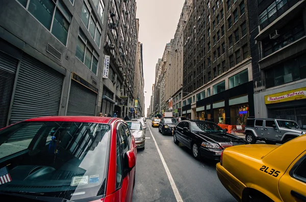 New York Şehri Caddesi — Stok fotoğraf