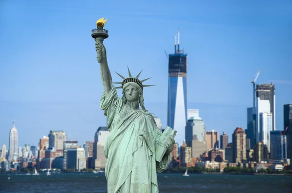 Vrijheidsbeeld in New York — Stockfoto