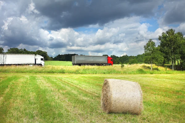 Camion sur la route — Photo